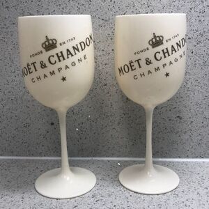 Moet Acrylic Flutes Glasses‎